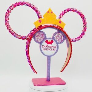 EARrational Princess Pink Sleeping Beauty Mickey Ears Aurora Crown Ears 💕👑